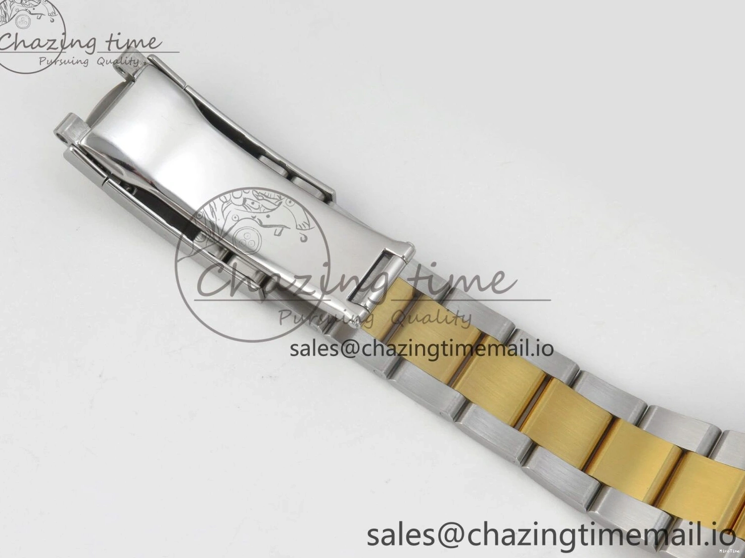 MiroTime 0510 Unisex DateJust 36 SS YG ARF 1:1 Best Edition 904L Steel YG Leaf Dial on Oyster Bracelet SH 92